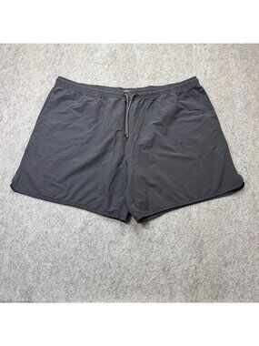 Allbirds Shorts Men 3XL Black Performance 7" Wool Nylon Stretch Athletic Unlined